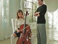 Free Sex Cello Lesson Ending Up With Passionate Sex